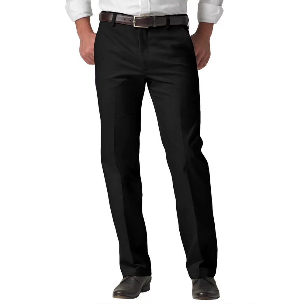 *NEW* Docker’s Men’s Signature Khaki D1 Slim Fit Flat-Front Dress Pants